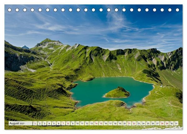 Produktbild: Traumhaftes Allg&auml;u (Tischkalender 2027 DIN A5 quer), CALVENDO Monatskalender