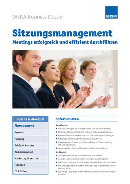 Produktbild: Sitzungsmanagement