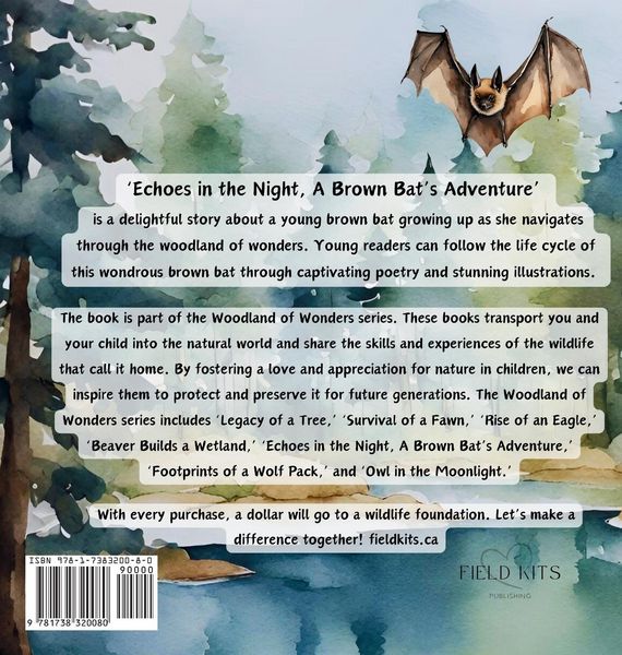 Produktbild: Echoes in the Night, A Brown Bat's Adventure