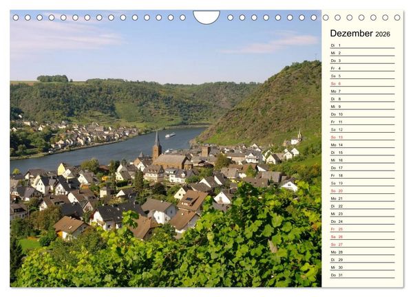 Produktbild: Entlang der Mosel (Wandkalender 2026 DIN A4 quer), CALVENDO Monatskalender