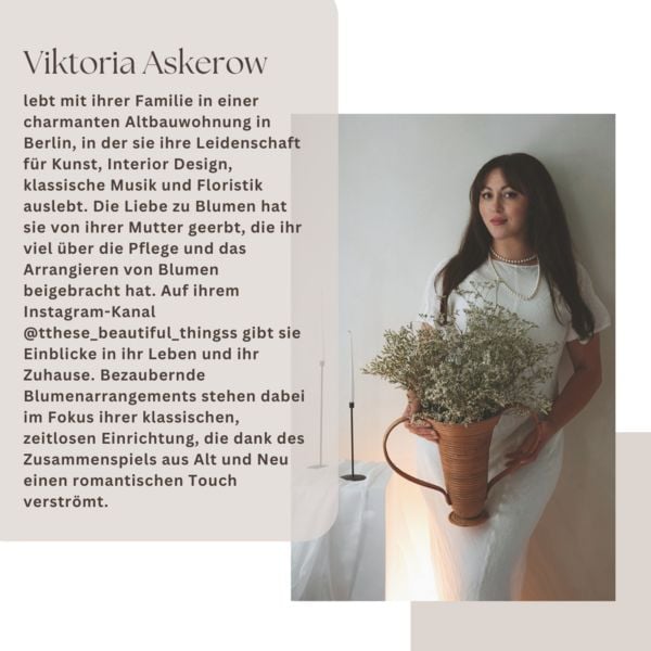 Produktbild: Blooming Interiors. Von Viktoria Askerow aka @tthese_beautiful_thingss