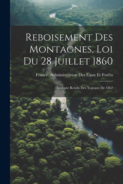 Produktbild: Reboisement Des Montagnes, Loi Du 28 Juillet 1860: Compte Rendu Des Travaux De 1862