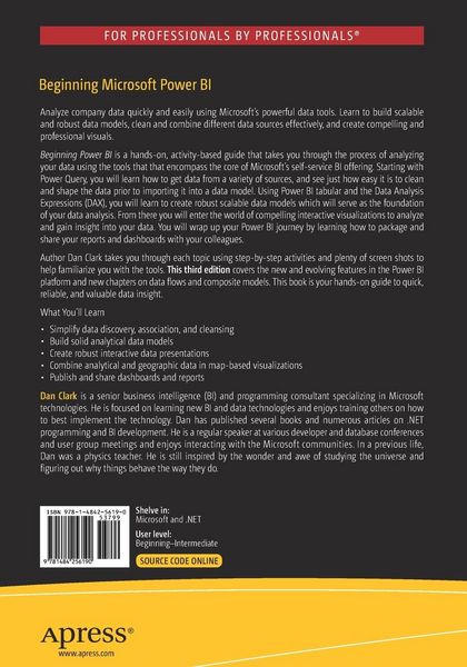 Produktbild: Beginning Microsoft Power BI