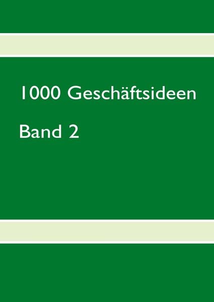 Produktbild: 1000 Gesch&auml;ftsideen