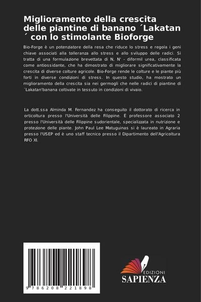 Produktbild: Miglioramento della crescita delle piantine di banano &acute;Lakatan&acute; con lo stimolante Bioforge