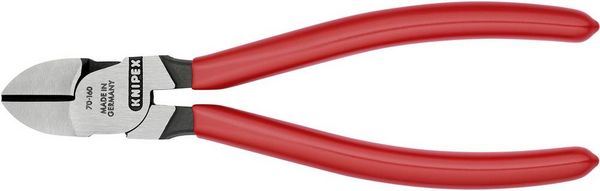 Produktbild: Knipex 70 01 160 Werkstatt Seitenschneider mit Facette 160mm