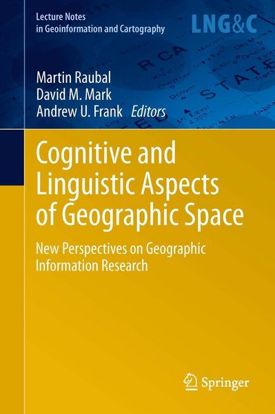 Produktbild: Cognitive and Linguistic Aspects of Geographic Space