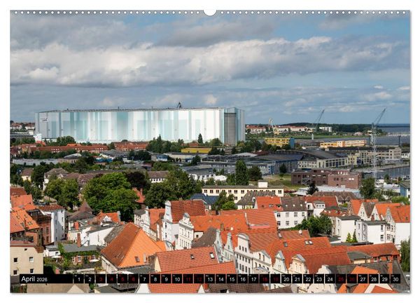 Produktbild: Hansestadt Wismar (Wandkalender 2026 DIN A2 quer), CALVENDO Monatskalender