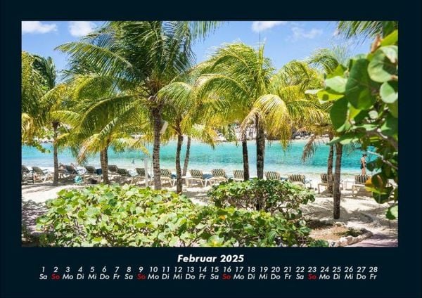 Produktbild: Karibik 2025 Fotokalender DIN A4