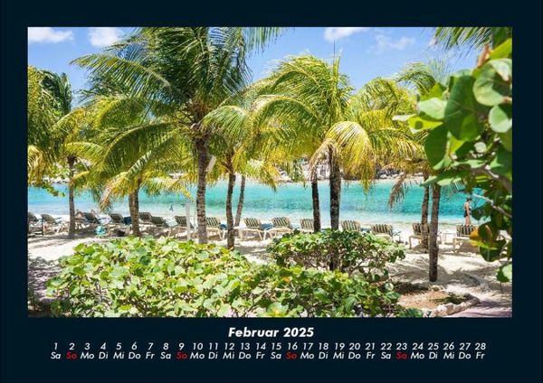 Produktbild: Karibik 2025 Fotokalender DIN A4