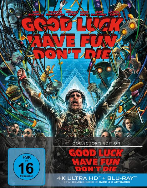 Produktbild: Good Luck, Have Fun, Don't Die - Collector's Edition (4K Ultra HD) (+ Blu-ray)
