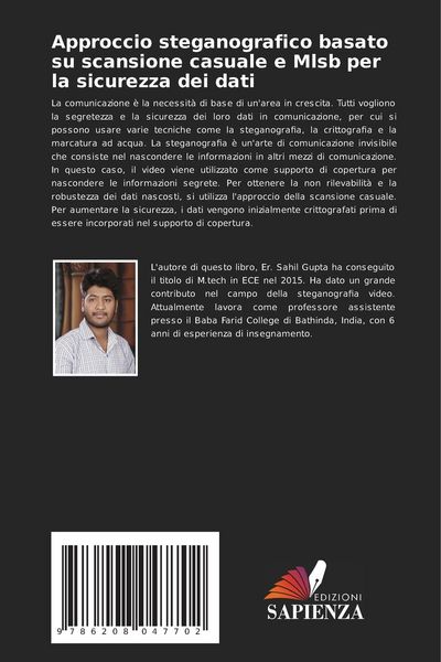 Produktbild: Approccio steganografico basato su scansione casuale e Mlsb per la sicurezza dei dati