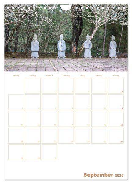 Produktbild: EXOTISCHES S&Uuml;DOSTASIEN - Planer 2026 (Wandkalender 2026 DIN A4 hoch), CALVENDO Monatskalender