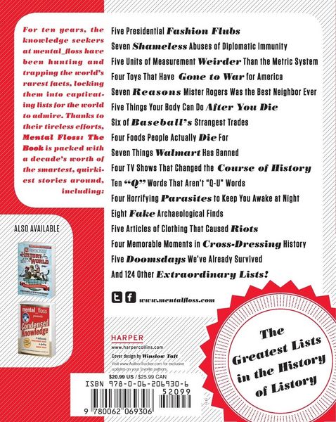 Produktbild: Mental_floss: The Book