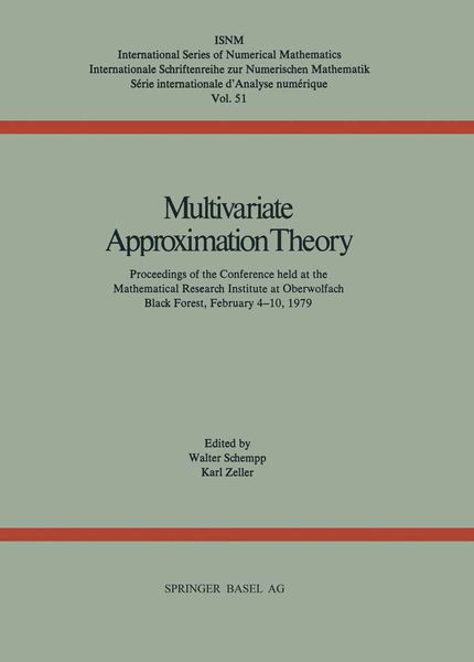 Produktbild: Multivariate Approximation Theory