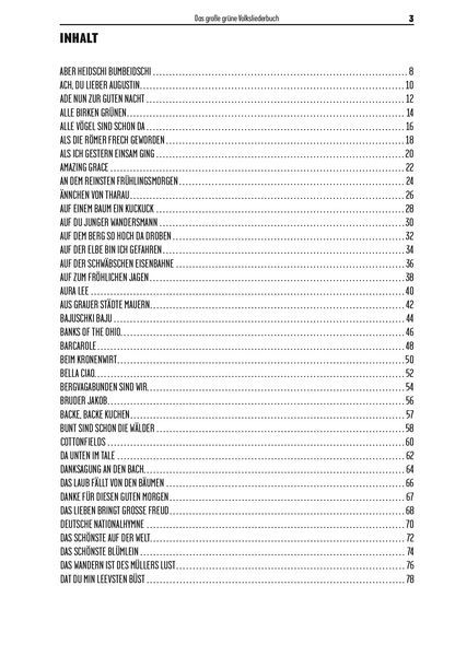 Produktbild: Das gro&szlig;e gr&uuml;ne Volksliederbuch Gitarre
