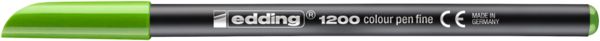 Produktbild: edding 1200 Fasermaler fein hellgr&uuml;n
