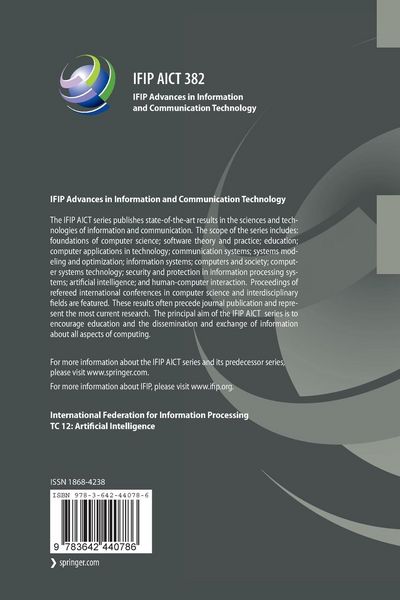 Produktbild: Artificial Intelligence Applications and Innovations