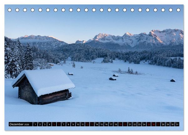 Produktbild: Wunderlandschaften (Tischkalender 2026 DIN A5 quer), CALVENDO Monatskalender