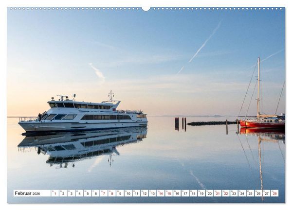 Produktbild: Schiff und Segel - HIDDENSEE (Wandkalender 2026 DIN A2 quer), CALVENDO Monatskalender