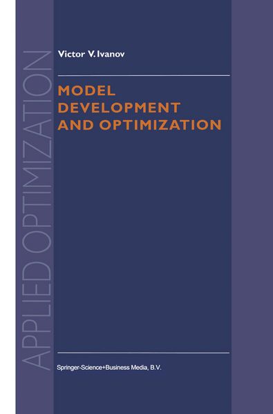 Produktbild: Model Development and Optimization