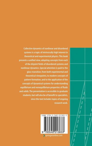 Produktbild: Collective Dynamics of Nonlinear and Disordered Systems