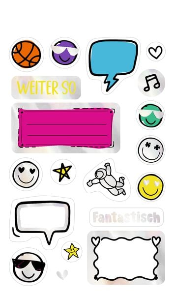 Produktbild: Sticker &ndash; Stickerspa&szlig; f&uuml;r die Schule