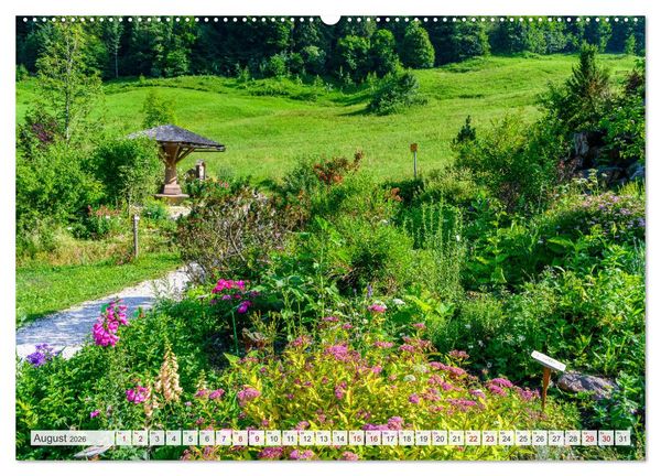 Produktbild: Unterwegs im Bergsteigerdorf Ramsau (hochwertiger Premium Wandkalender 2026 DIN A2 quer), Kunstdruck in Hochglanz