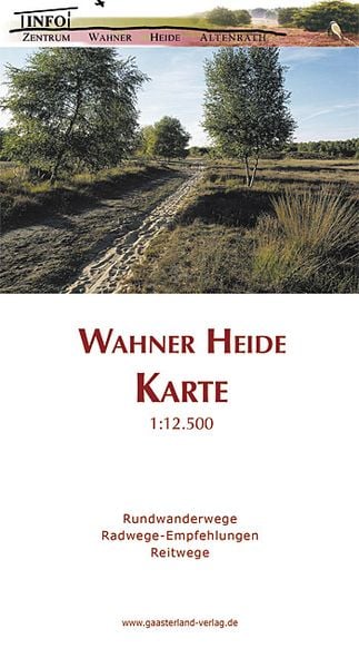 Wahner Heide Karte 1 : 12.500