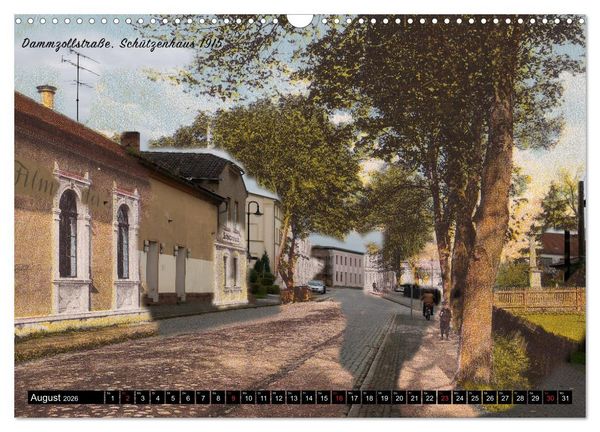 Produktbild: Peitzer Motive alt und neu (Wandkalender 2026 DIN A3 quer), CALVENDO Monatskalender