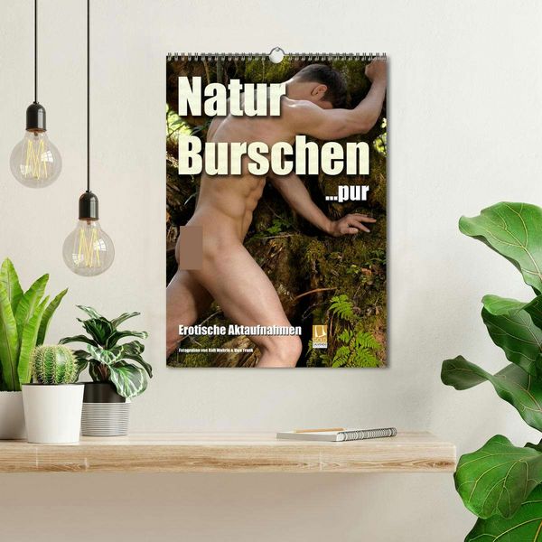 Produktbild: Naturburschen pur (Wandkalender 2026 DIN A3 hoch), CALVENDO Monatskalender
