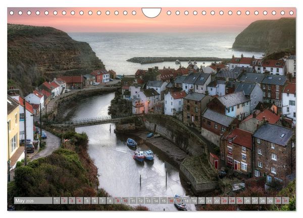 Produktbild: Yorkshire - Romantic between dales and coast (Wall Calendar 2026 DIN A4 landscape), CALVENDO 12 Month Wall Calendar