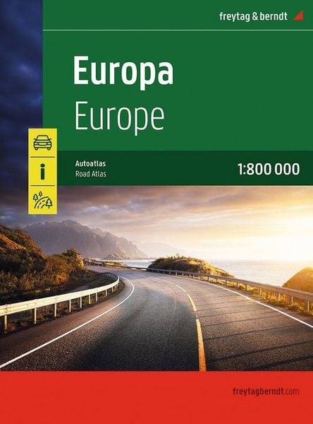 Produktbild: Freytag & berndt Autoatlas Europa 1:800.000