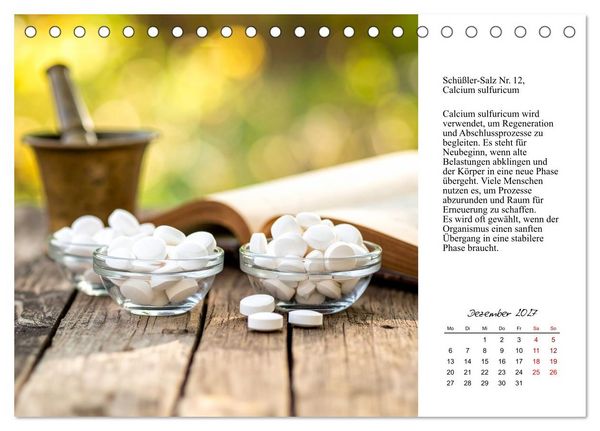 Produktbild: Die Kraft der Mineralbalance (Tischkalender 2027 DIN A5 quer), CALVENDO Monatskalender