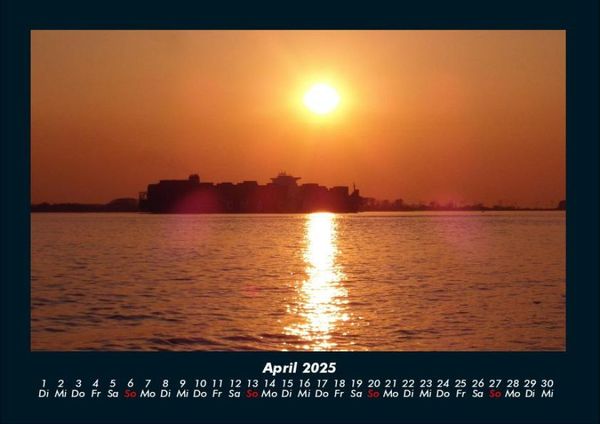 Produktbild: Sonnenunterg&auml;nge 2025 Fotokalender DIN A4
