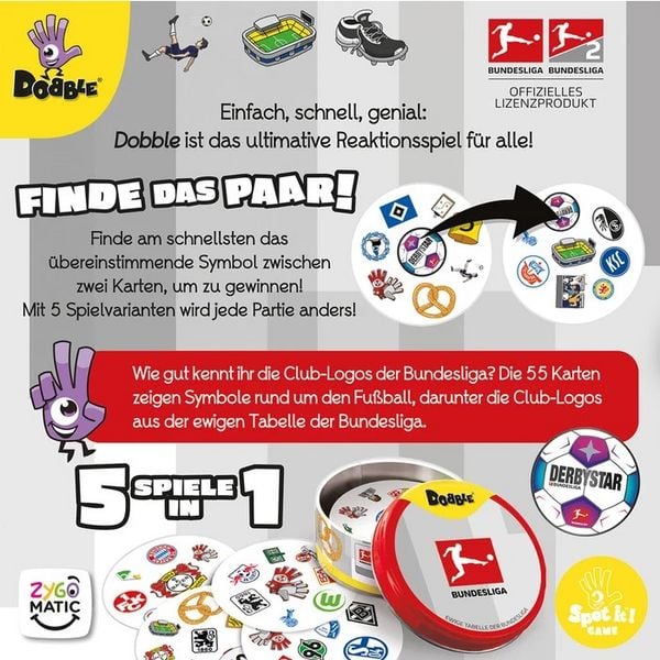 Produktbild: Blanchot, D: Dobble: Bundesliga