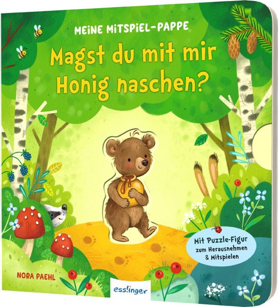 Produktbild: Meine Mitspiel-Pappe: Magst du mit mir Honig naschen?