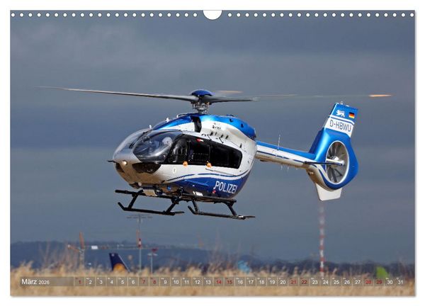 Produktbild: Helikopter in der Luft 2.0 (Wandkalender 2026 DIN A3 quer), CALVENDO Monatskalender