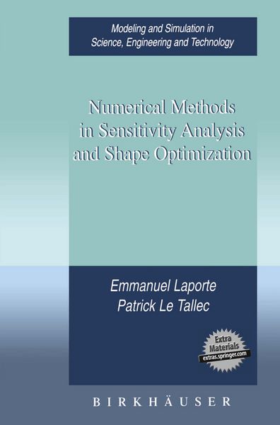 Produktbild: Numerical Methods in Sensitivity Analysis and Shape Optimization