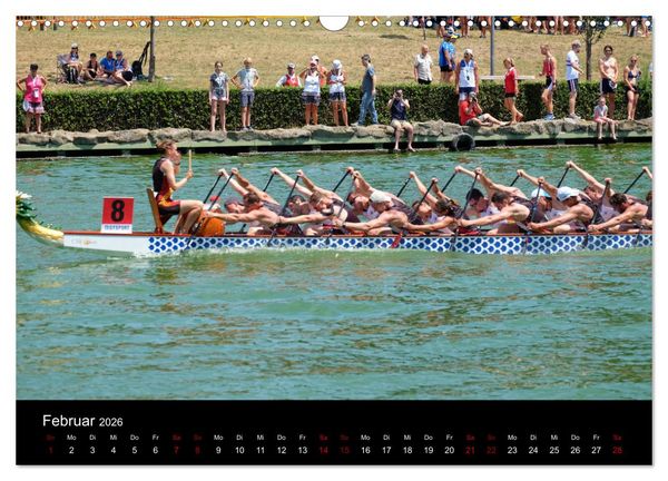 Produktbild: Drachenboot - MissionRome (Wandkalender 2026 DIN A3 quer), CALVENDO Monatskalender