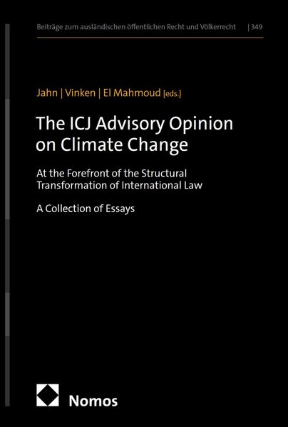 Produktbild: The ICJ Advisory Opinion on Climate Change