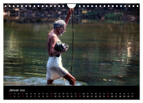 Produktbild: Indiens Gesichter (Wandkalender 2026 DIN A4 quer), CALVENDO Monatskalender