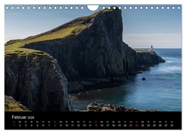 Produktbild: Die Highlands - Schottlands rauher Nordwesten (Wandkalender 2026 DIN A4 quer), CALVENDO Monatskalender