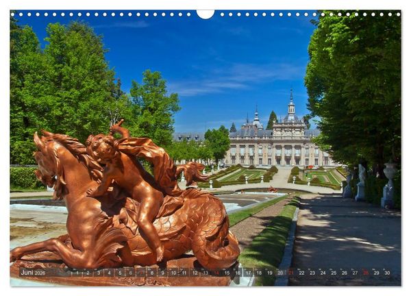 Produktbild: Ausflugziele um Madrid (Wandkalender 2026 DIN A3 quer), CALVENDO Monatskalender