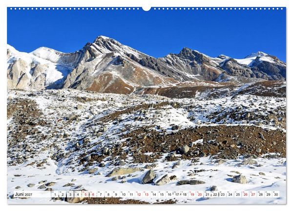 Produktbild: Der Manaslu Himal, gewaltige Bergriesen (Wandkalender 2027 DIN A2 quer), CALVENDO Monatskalender