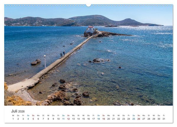 Produktbild: Leros - die Insel der G&ouml;ttin Artemis (hochwertiger Premium Wandkalender 2026 DIN A2 quer), Kunstdruck in Hochglanz