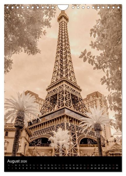 Produktbild: LAS VEGAS (Wandkalender 2026 DIN A4 hoch), CALVENDO Monatskalender