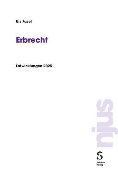 Produktbild: Erbrecht