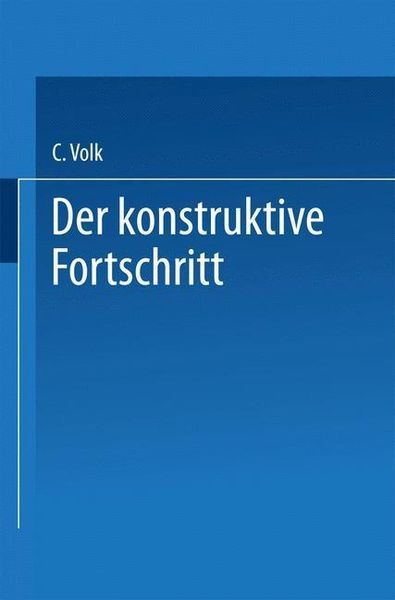 Produktbild: Der konstruktive Fortschritt