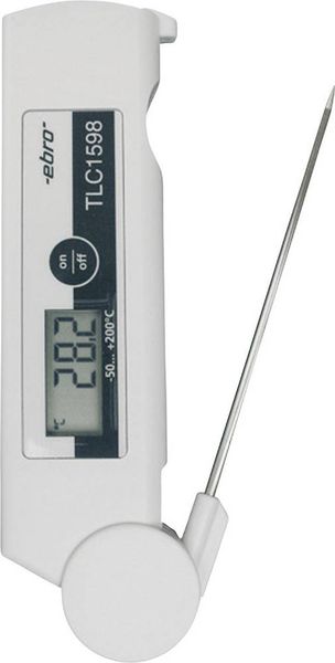 Produktbild: ebro TLC 1598 Einstichthermometer (HACCP) Messbereich Temperatur -50 bis 200 &deg;C F&uuml;hler-Typ Pt1000 HACCP-konform